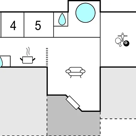 Cozy In Idestrup With Sauna Dom wakacyjny